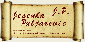 Jesenka Puljarević vizit kartica